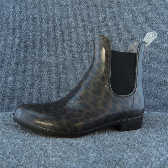 Sam Edelman  Women Rain Boot Brown Synthetic Pull On Size 6 Medium - Picture 1 of 10